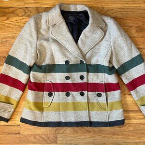Pendleton Glacier Park Wool Pea Coat - Women's Large